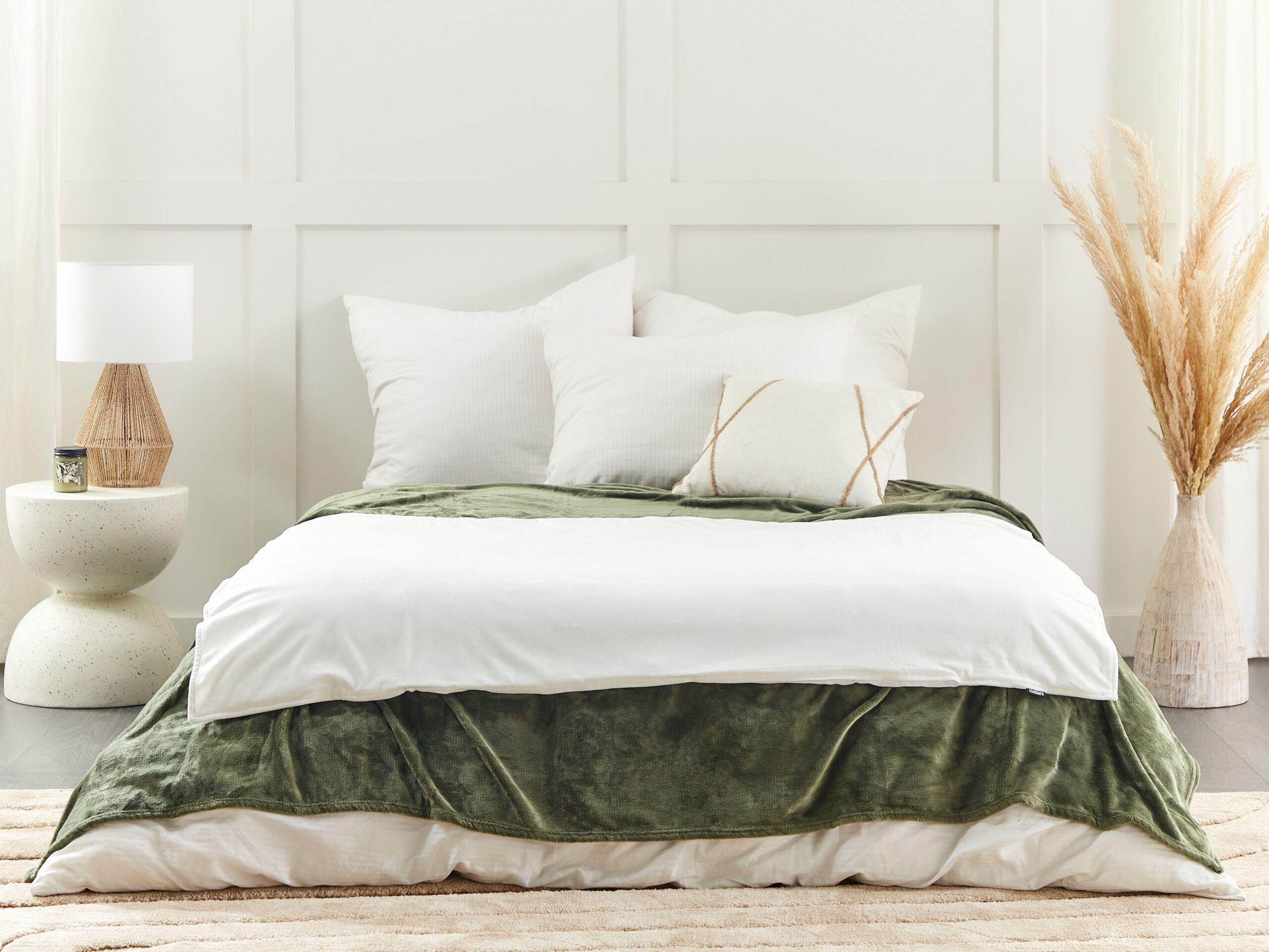 Beliani RHEA Housse de couverture lestée en polyester moderne  