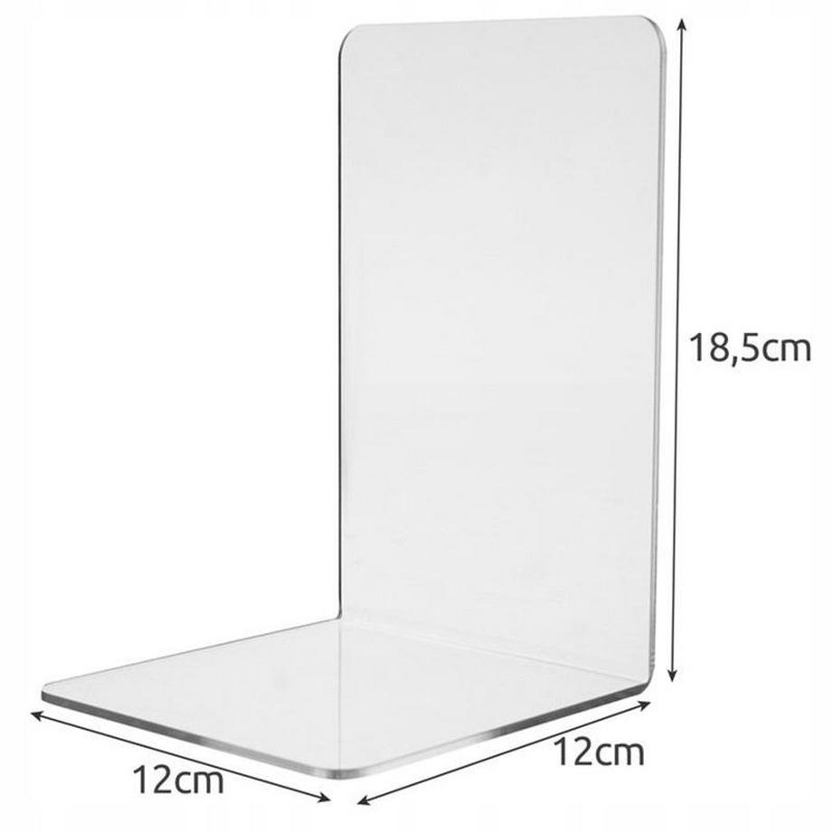 Ruhhy  Buchstützen aus Plexiglas - 6 Stk 