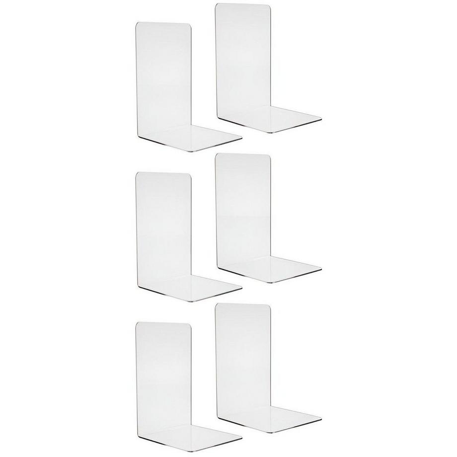 Ruhhy  Buchstützen aus Plexiglas - 6 Stk 