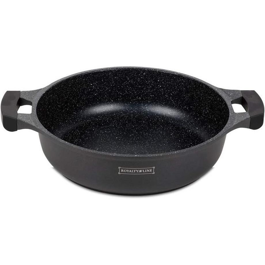 Royalty Line  Flache Kasserolle mit Deckel, 5,5 L - Ø 32 cm 