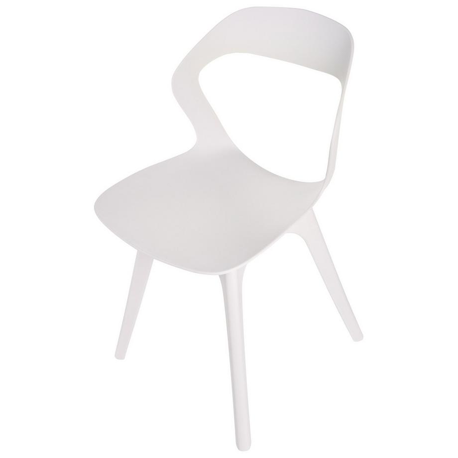 Beliani Gartenstuhl 4er Set aus Polypropylen  LACHANIA  