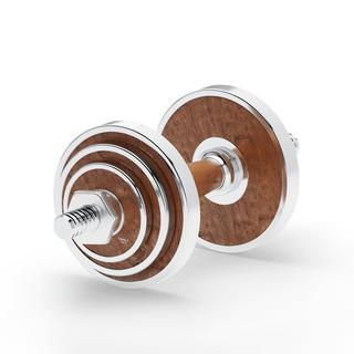 TWHEELS  Manubrio con supporto in legno di noce 