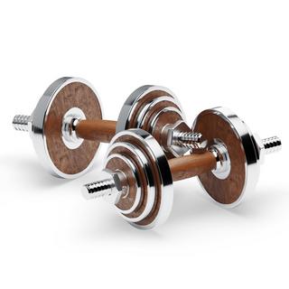 TWHEELS  Manubrio con supporto in legno di noce 