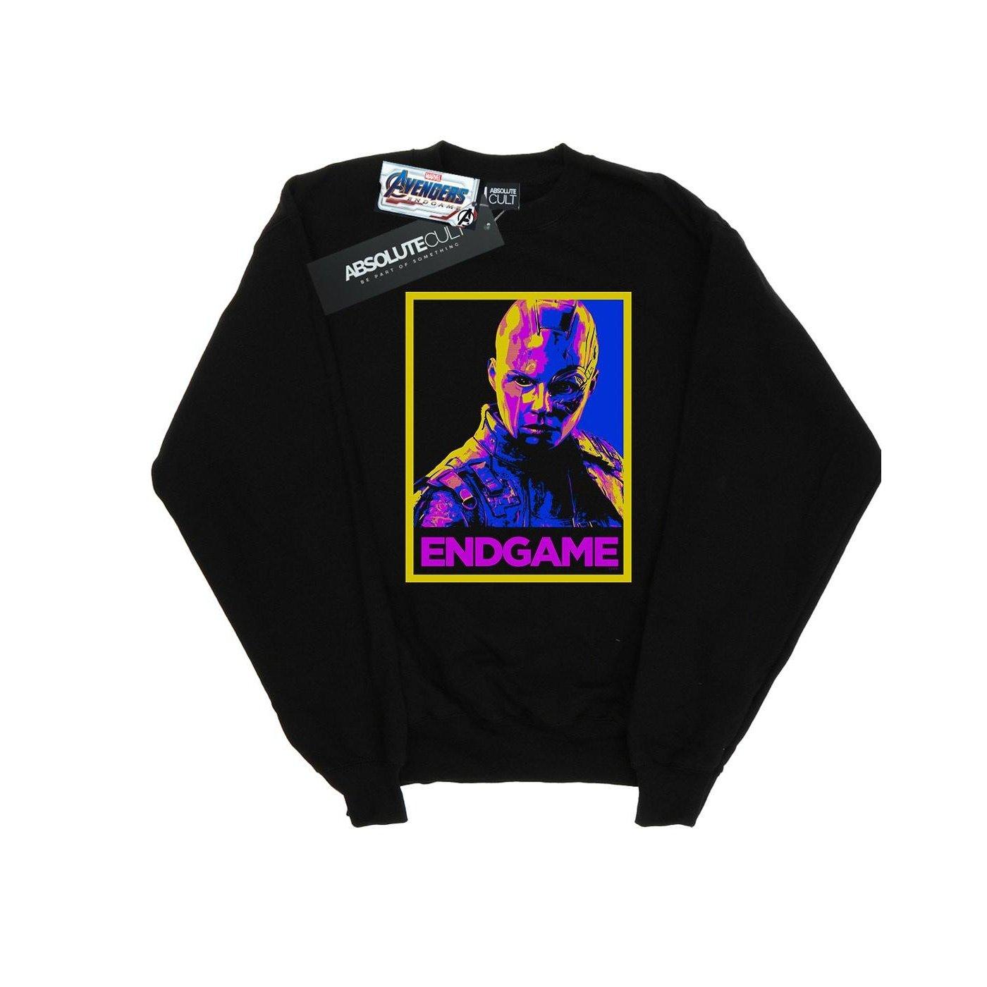Image of Avengers Endgame Nebula Poster Sweatshirt Damen Schwarz XXL