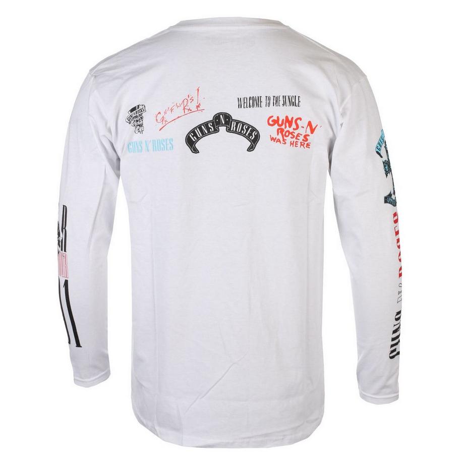 Guns N Roses Motorcross Langarm T-Shirt  