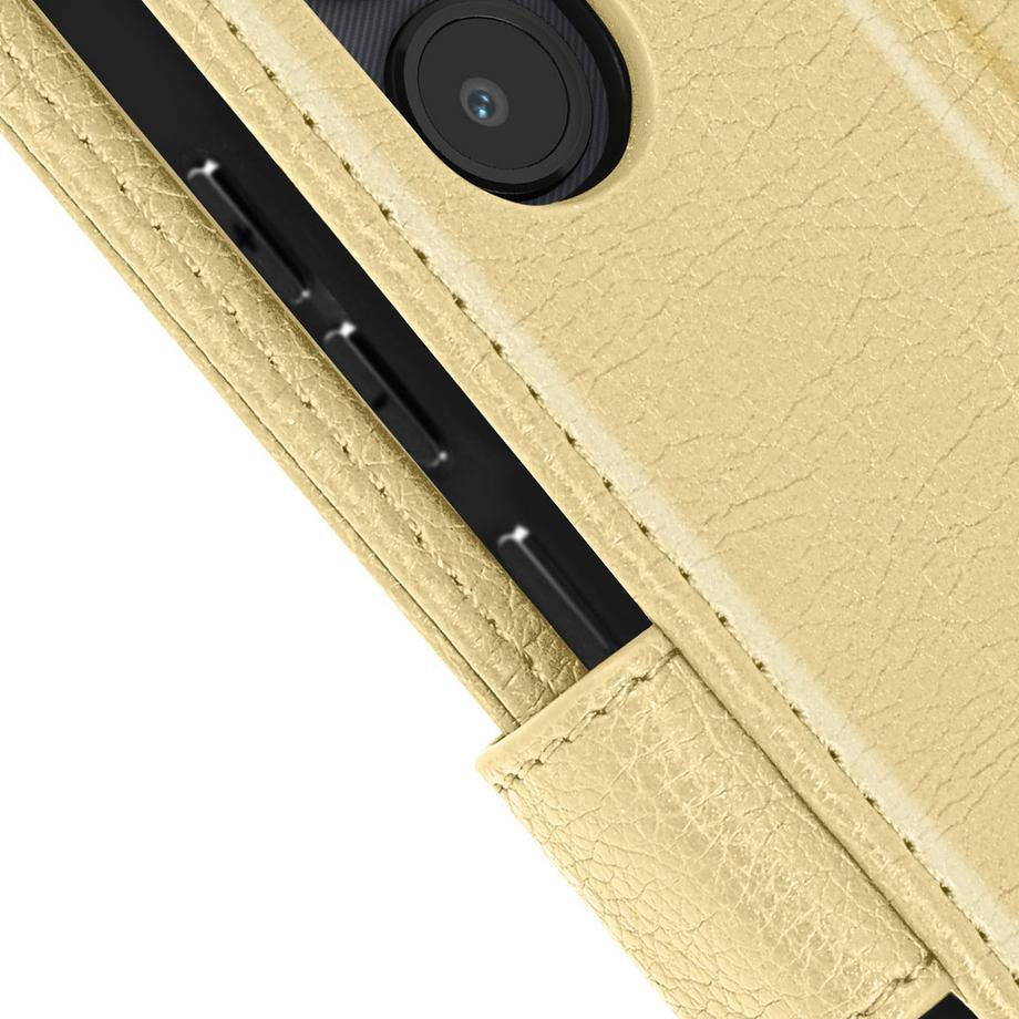 Avizar  Étui iPhone 6 Plus et 6S Plus Folio Or 