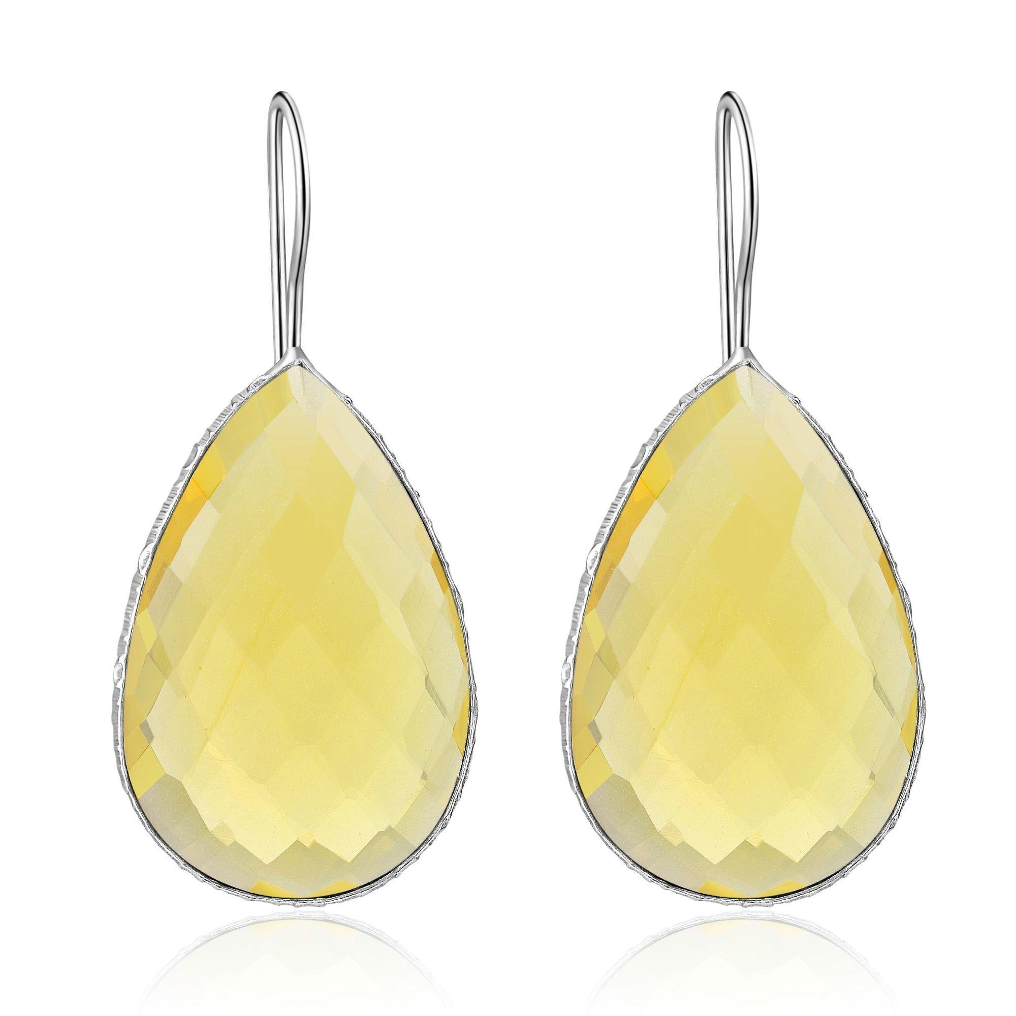 Image of Tulipe Ohrringe Damen Silber 5cm