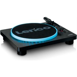 Lenco  Plattenspieler LS-50LEDBK Schwarz 