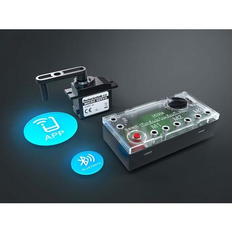 Fischertechnik  fischertechnik 563931 Fernbedienung Bluetooth Smartphone, Tablet Drucktasten, Drehregler 