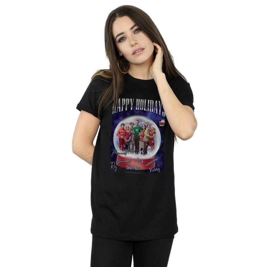 The Big Bang Theory T-Shirt Happy Holidays  