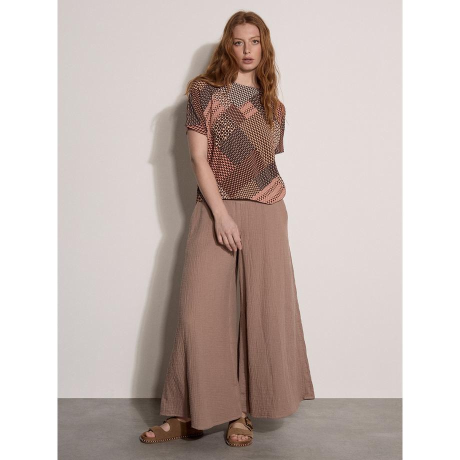APRICOT Maglietta Patchwork Maniche Corte  