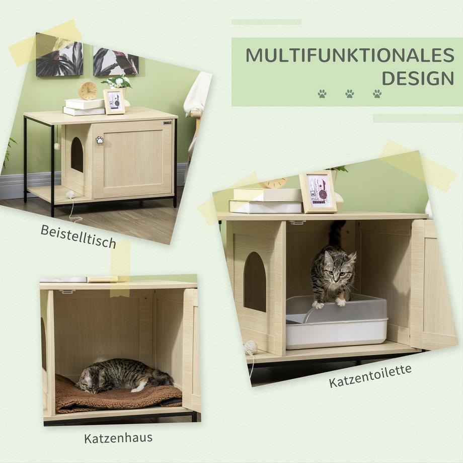 PawHut  Katzentoilette 
