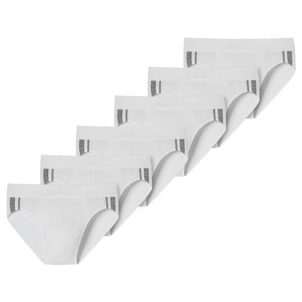 Image of 6er Pack - 955 Stretch - Organic Cotton - Rio-slip Unterhosen Herren Weiss L