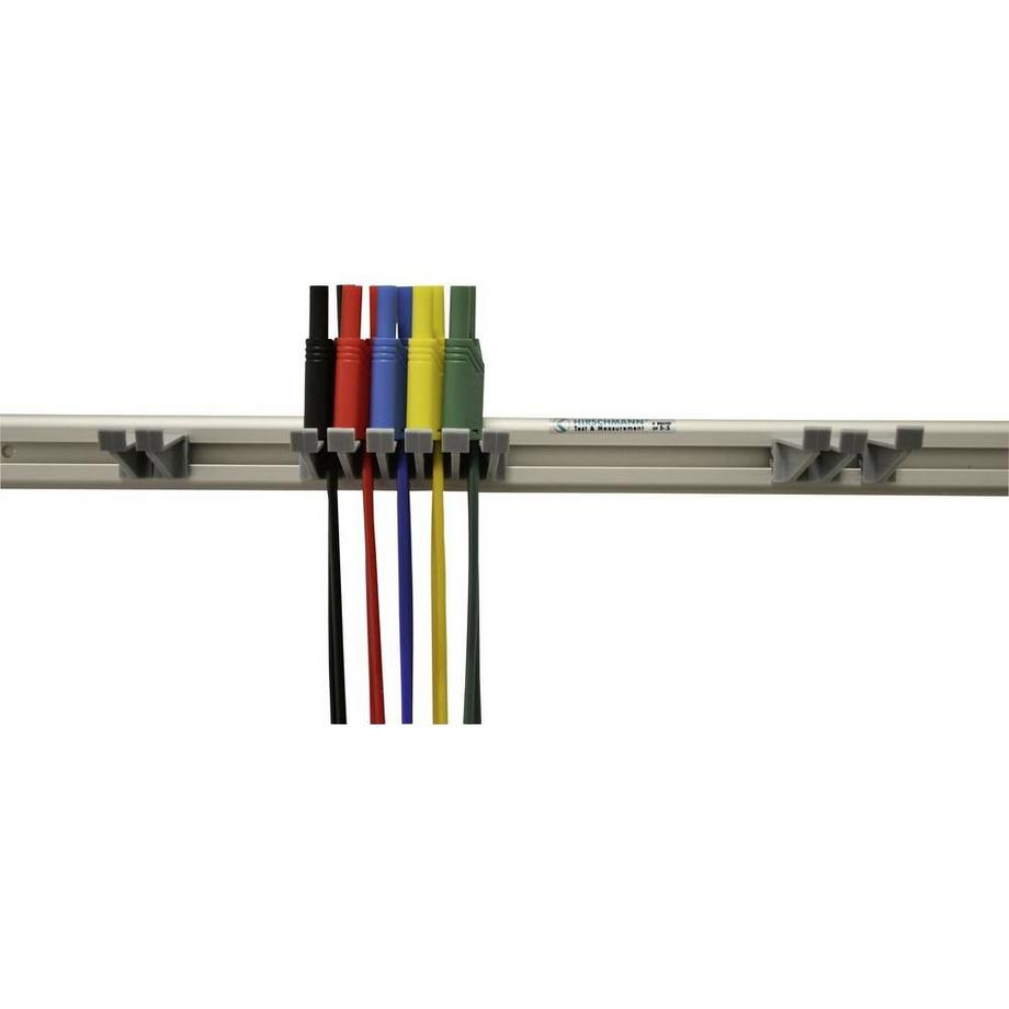 SKS Hirschmann  SKS Hirschmann Messleitungsset, Halter inkl. 10 Sicherheitsmessleitungen 