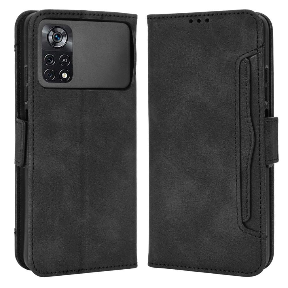 Cover-Discount  Xiaomi Poco X4 Pro - ÉTui Avec De Poches Pour Cartes 