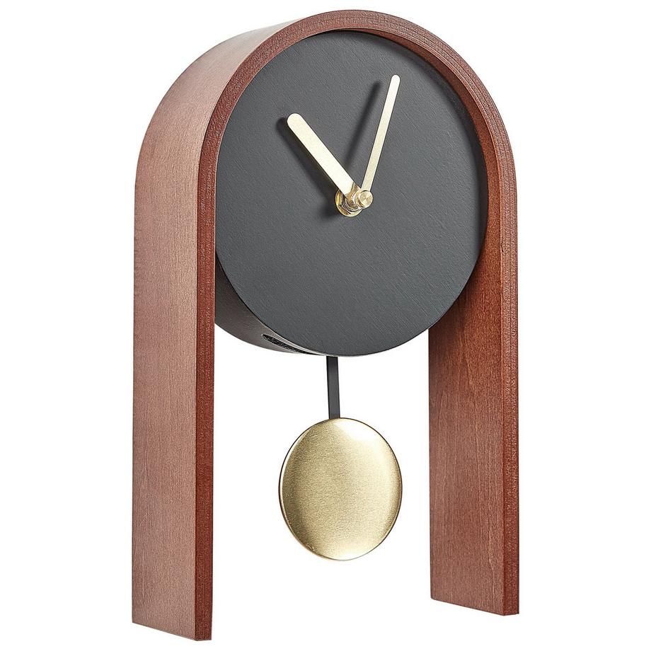 Beliani Orologio en Fibra a media densità (MDF) Retrò BLATTEN  