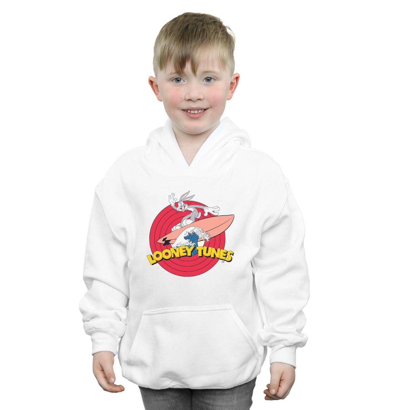 LOONEY TUNES  Sweat à capuche BUGS BUNNY SURFING 