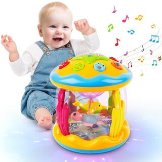 Activity-board  Projecteur rotatif, jouet pour enfants avec lumière et musique, enfants 