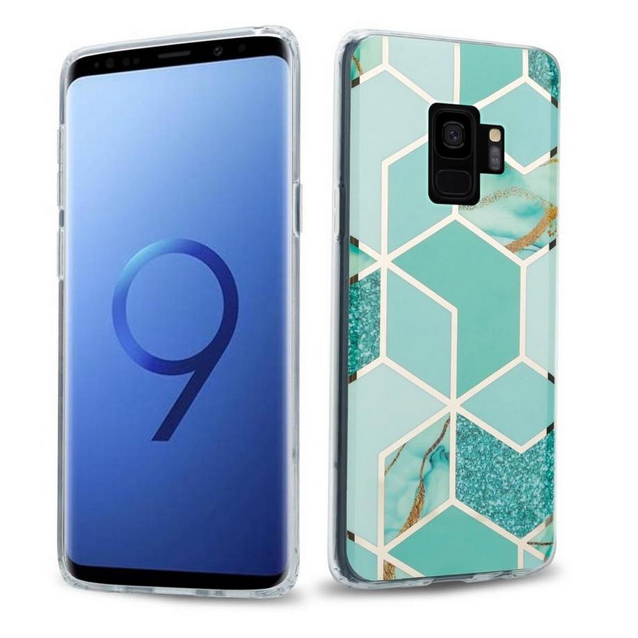 Cadorabo  Hülle für Samsung Galaxy S9 aus TPU Silikon mit Muster Mosaik 