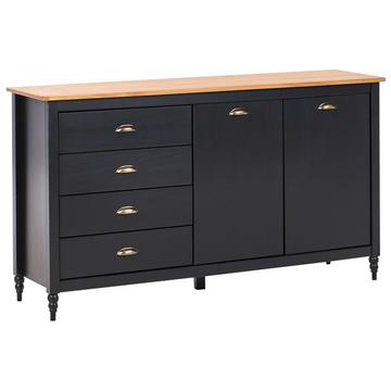 Commode 2 portes en Bois de pin Scandinave SHILLINGTON