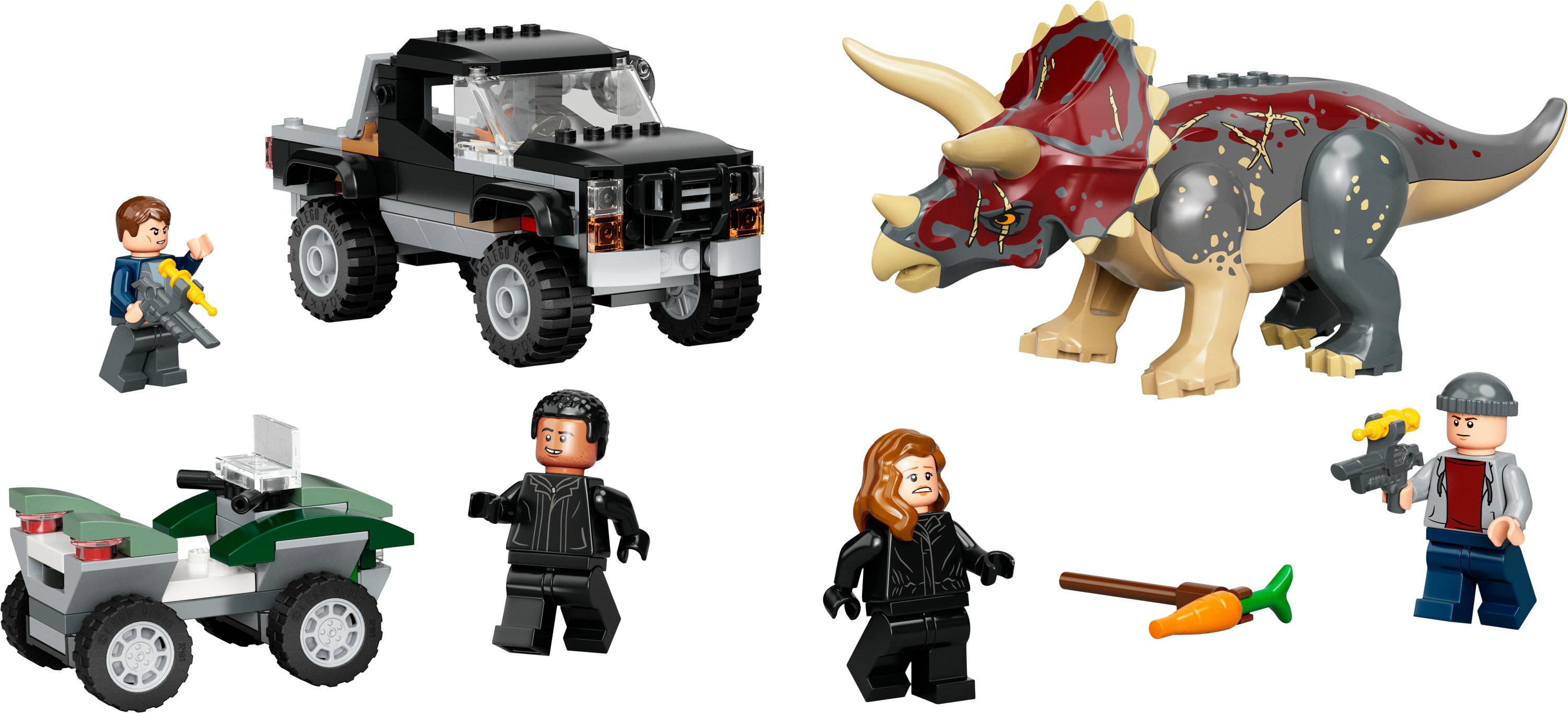 LEGO®  LEGO Jurassic World Triceratops-Angriff 76950 