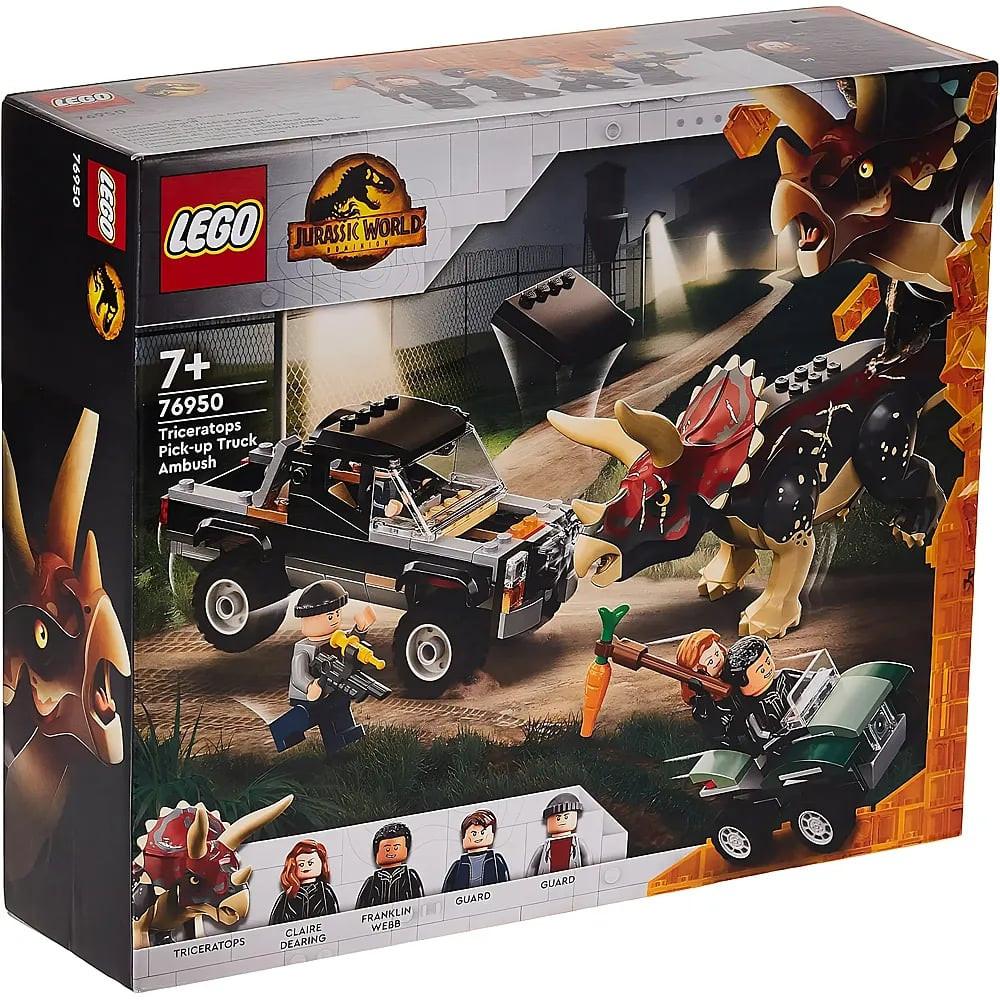 Image of Lego Jurassic World Triceratops-angriff 76950 Unisex Multicolor