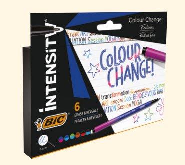 BiC  BIC Intensity Colour Change marqueur 6 pièce(s) Multicolore 