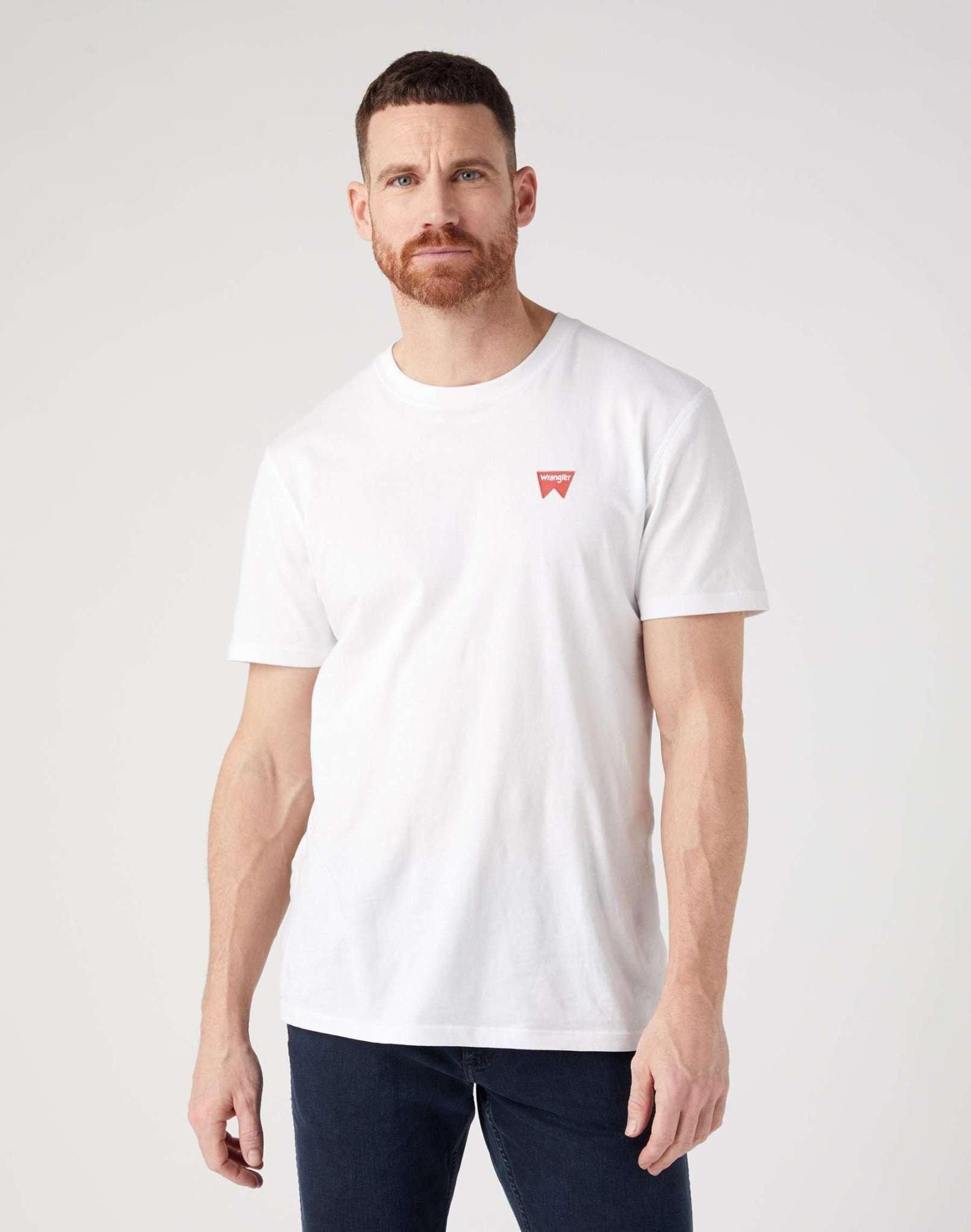 Image of T-shirts Sign Off Tee Herren Weiss XXL