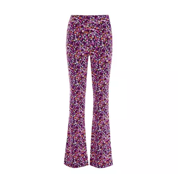 Mädchen-Flared-Leggings Mit Muster