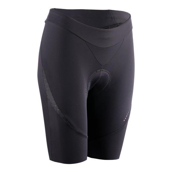 Image of Kurze Radhose Rennrad Rr 900 Damen Schwarz Damen Schwarz XL