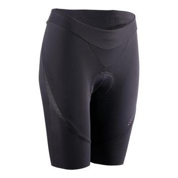 Kurze Radhose Rennrad RR 900 Damen schwarz