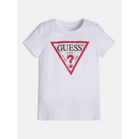 GUESS  t-shirt da bambina in morbido jersey bio 