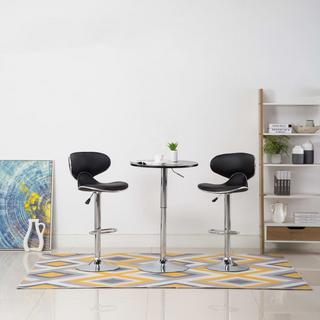 VidaXL Tabouret de bar cuir artificiel  