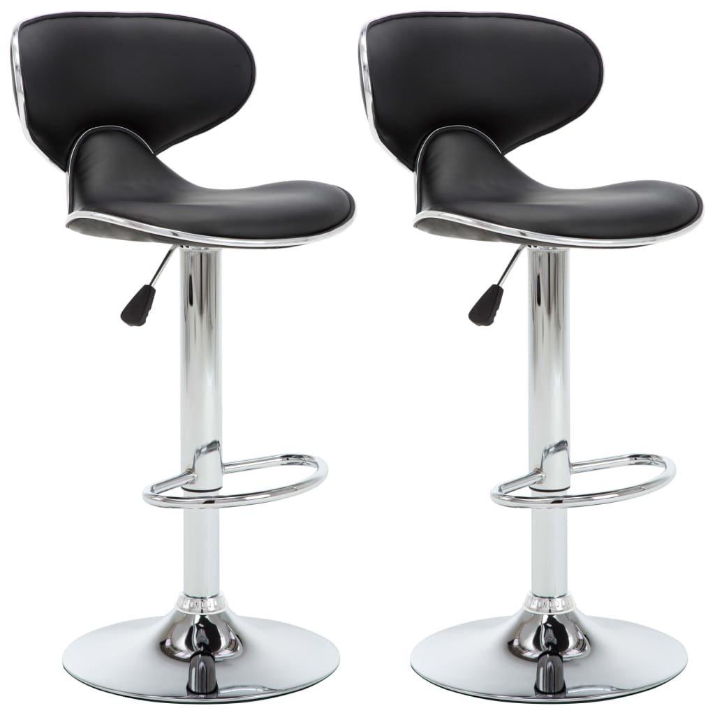 VidaXL Tabouret de bar cuir artificiel  