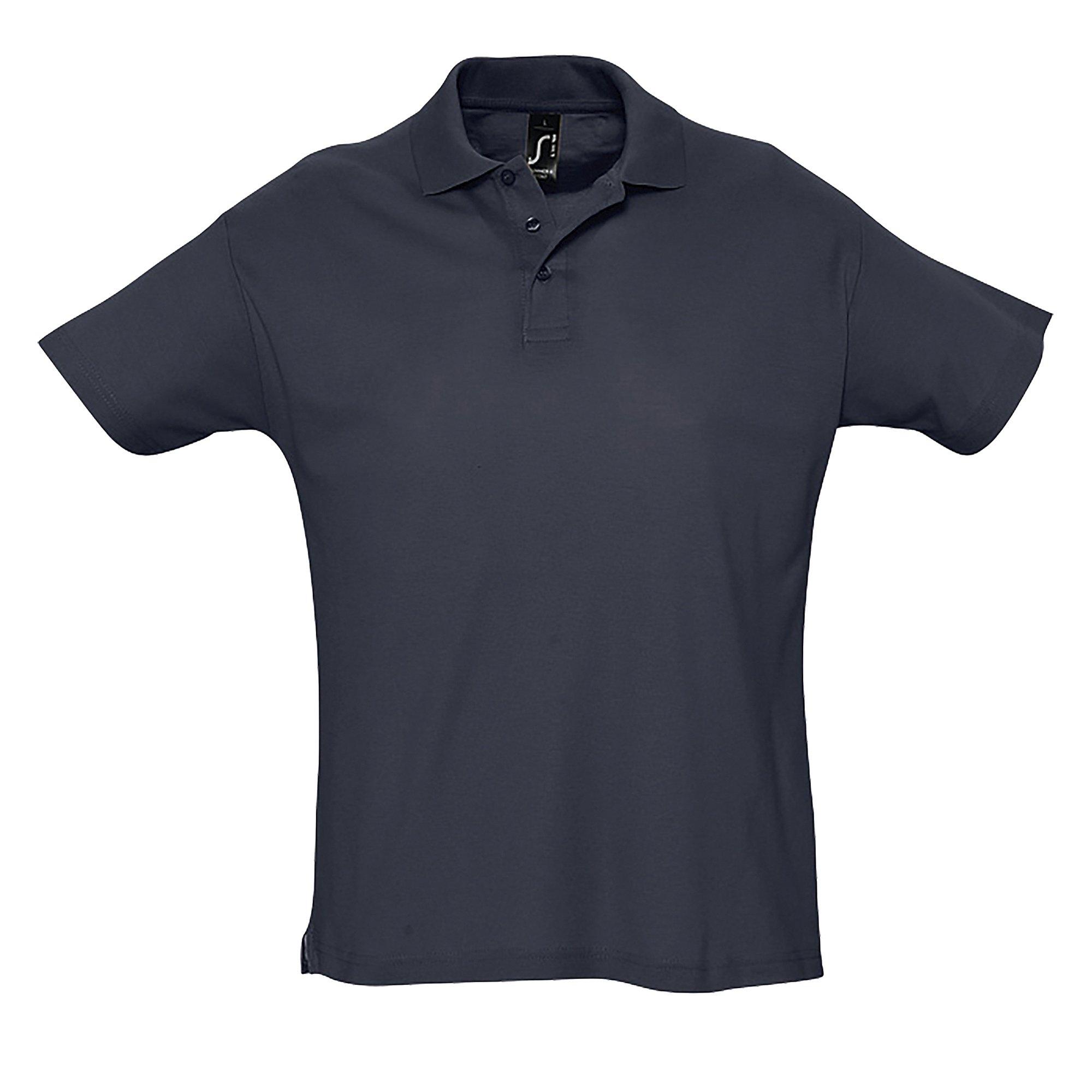 Image of Summer Ii Pique Poloshirt, Kurzarm Herren Marine L