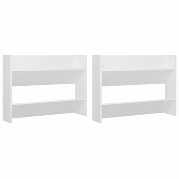 Wand-schuhschrank holzwerkstoff