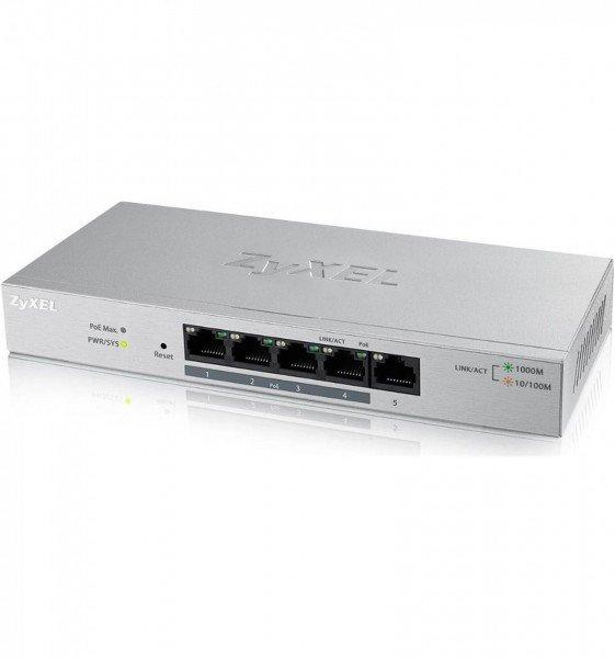 ZyXEL  Zyxel PoE+ Switch GS1200-5HPv2 5 Port 