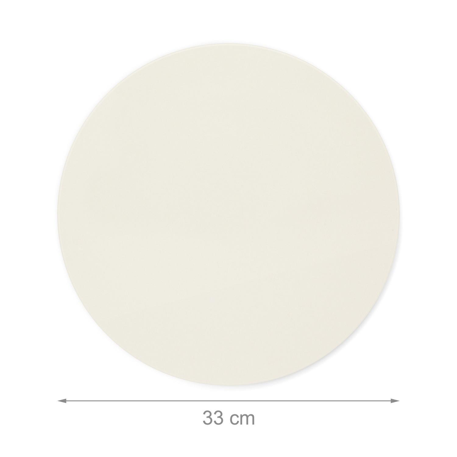 B2X Pierre à pizza ronde en cordiérite  