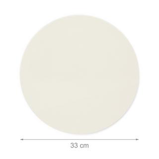 B2X Pierre à pizza ronde en cordiérite  