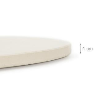 B2X Pierre à pizza ronde en cordiérite  