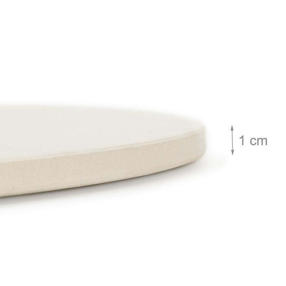 B2X Pizzastein rund aus Cordierit  