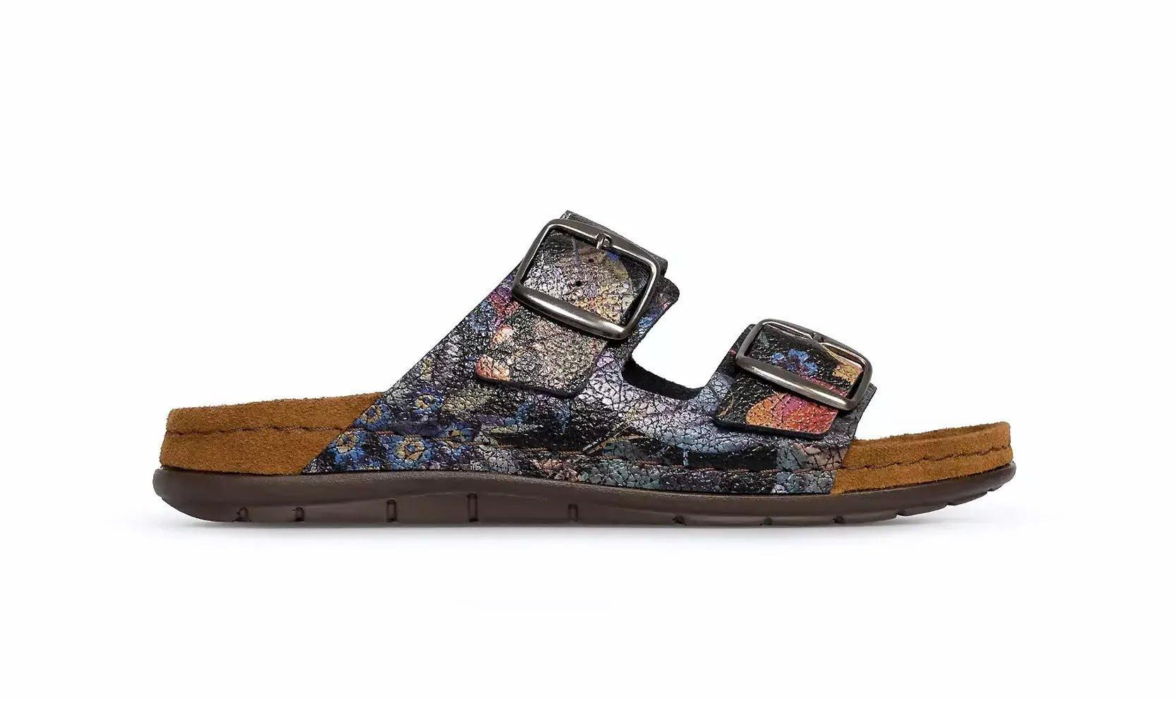 Image of Rodigo-d - Leder Sandale Damen Multicolor 35