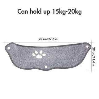 Alopini  Katzen-Fensterliege Fensterbank mit Matten und Saugnapf zum Sonnenbaden, bis 20 KG 