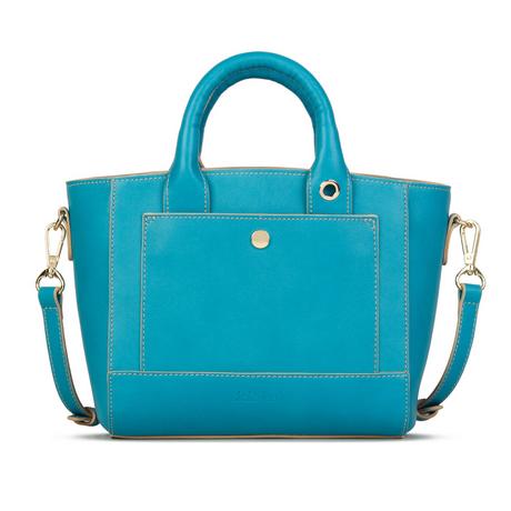 Kate Lee  Sac porté main ou bandoulière Bysa turquoise 