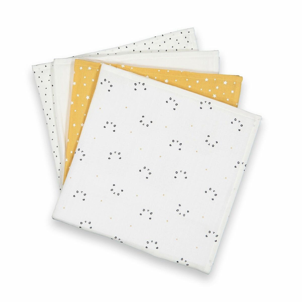 Image of 4er-pack Wickeltücher Unisex Gelb ONE SIZE