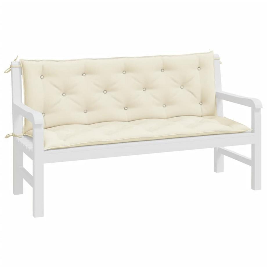 VidaXL Coussin de banc de jardin tissu  
