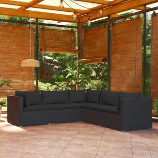 VidaXL Garten-lounge-set poly-rattan  