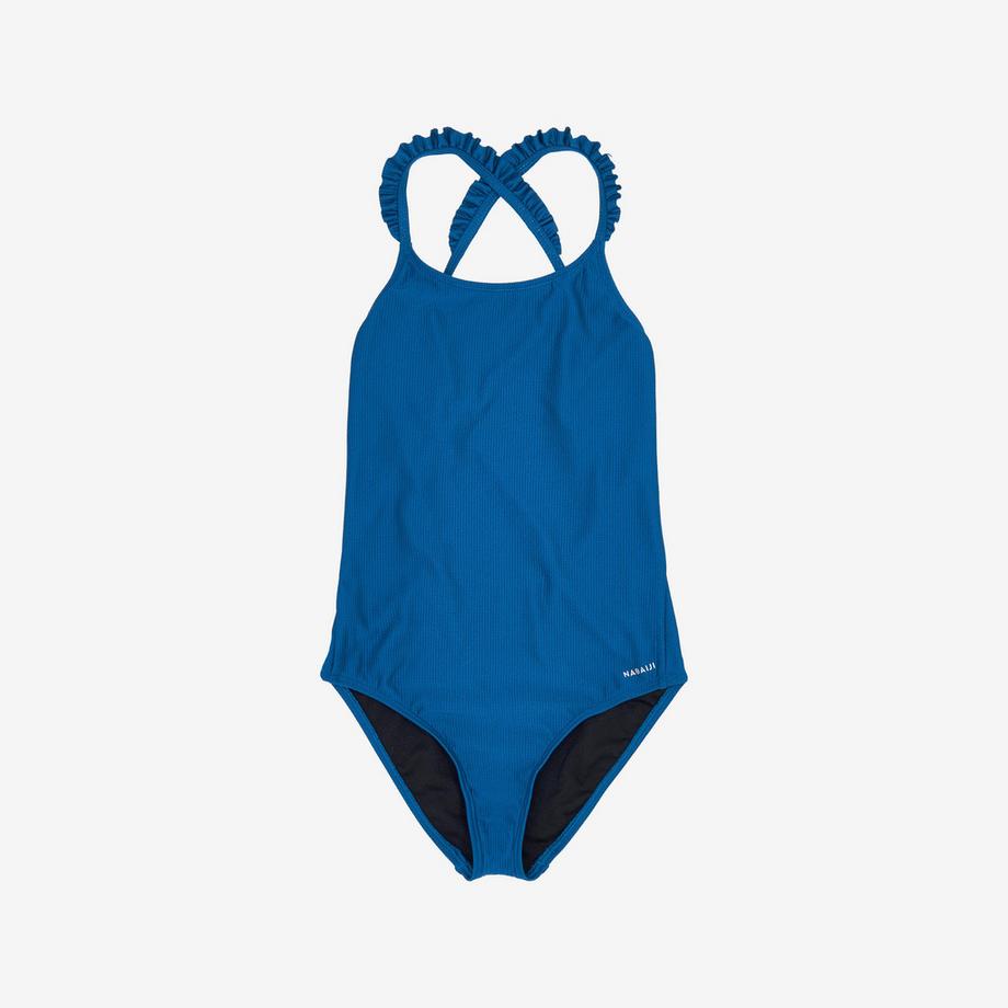 DECATHLON  Badeanzug Maedchen Einteilig synthetisch 