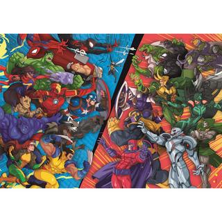 Clementoni  Puzzles 104 mcx Marvel Heroes VS Villains 