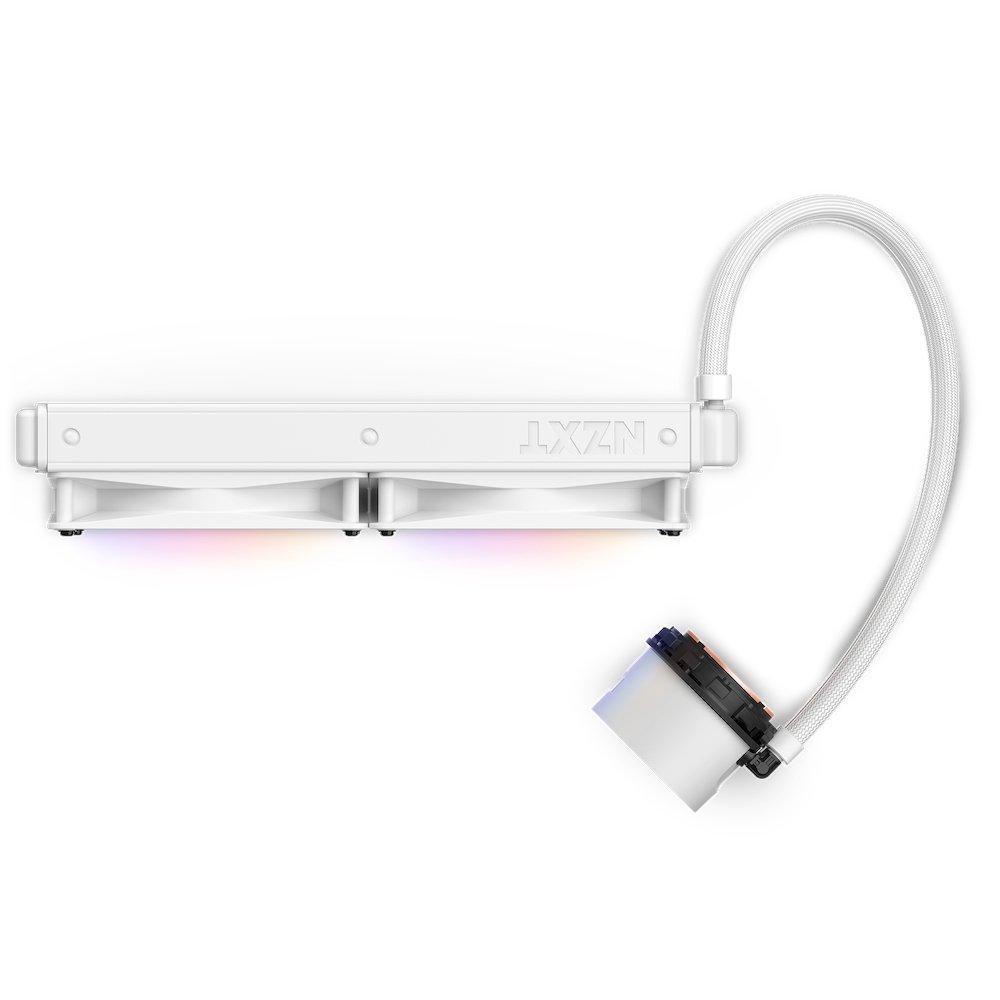 NZXT  Kraken 280 RGB Processeur Refroidisseur de liquide tout-en-un 14 cm Blanc 1 pièce(s) 